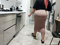 I enjoy watching my stepmother at work