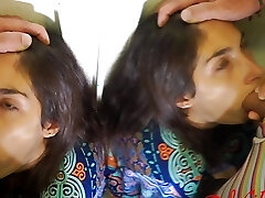 Very Deep Throat, Swallow, Cum, Oral, Blowjob, Amateur, Gonzo, Point Of View. Lisichka Mila Fox