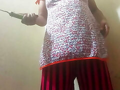 Bangladeshi hot nymph romp with cucumber.Bengali housewife Big Ass Big Tits indian Sex Milf bathroom