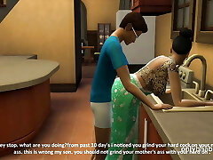 Kitchen orgy in morning Hindi darty taking