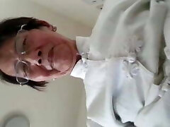 Asian Thin Granny 70+