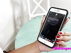 Slut Inspection - Big Tits Halle Hayes enjoys it when Dan eats her Pussy