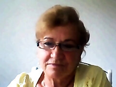 Sexy grandma fingering