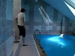 Slutty granny gets porked in the bathroom