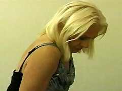 Lingerie granny fucked firm by pole