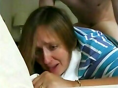 recently divorced mother janet & her first anal 