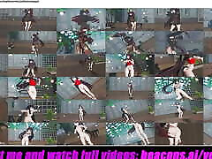 Genshin Impact - Cute Hu Tao - htar ass kands Dance Gradual Undressing 3D HENTAI