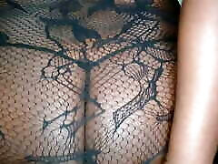 Chubby Black Sissy Use a Cucumber