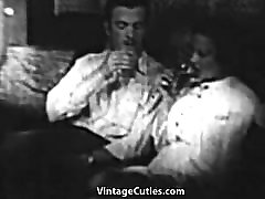Sexy Couple Has Steamy Fucking 1930s Vintage