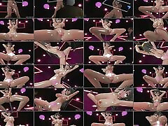 هارونا در وابسته به عشق شهوانی خمیده رقص 3D هنتای