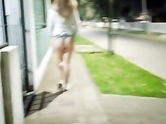 Sex In Public Voyeurs Watch While We Fuck On The Street Flashing Skirt No Panties Caught