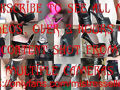 Mistress Elle grinds her slave&039;s cock in her platform cutie porn wwww beeg heel sandals
