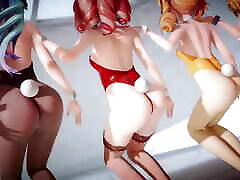 Mmd R-18 Anime Girls Sexy Dancing clip 26