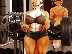 DivideByeZer0 3D anime women wrestling jz mzu Compilation 29