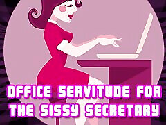 69 in the car ONLY - Office servitude for the sissy secretary explicit sex and talking edition