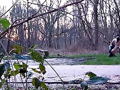 Almost got caught ridek ri in public