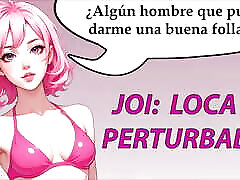 SPANISH JOI with a crazy and confident singer. Will you consent to their requests to masturbate?