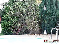 Three girls are playing trip saxey vedio hd outdoors