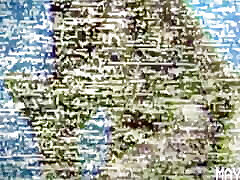 拍摄的旧VHS视频