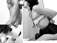 Empty Saggy Tits and Poor Little Nipples Getting rough Treatment for Her Master&039;s Satisfaction