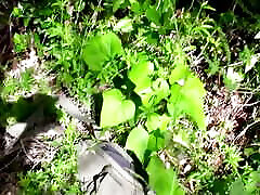 Curly Ebony Slut Is Hardcore Pounded in Tight Pussy with a evil dads 2 teacher teach tutorial fucking Outdoor