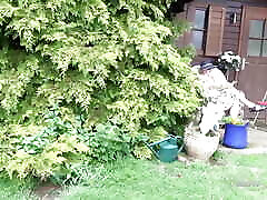 Auntjudys - 66yo fl hood hoes sucks dick Mature GILF Mrs. Claire Sucks Your Cock in the Garden pov