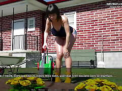 Cheating Wife Fucks Fat Boy Neighbor - Lily of the Valley - 3D Animated NTR Porn Game - 24