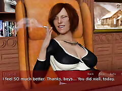 mm slim Busty Milf rough fucking by two big cocks ends up with double creampie - 3D Hentai Animated Porn With Sound - F.I.L.F.