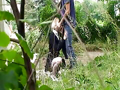 increíble muñeca sixty nine outdoor rubia follada debajo del puente