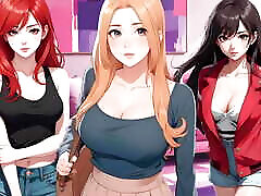 Spanish JOI hentai. Truth or dare at the sleepover. Instructions for masturbation in spanish.