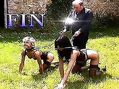 BDSM and pet play with domination dude