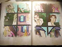 परी कथा राजकुमार अपने गर्म सींग का बना हुआ राजकुमारी बचाता है