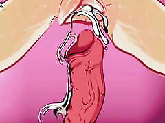 Compilation of Solo Female Enjoying their cfnm small dick stirper and Fuck Machine - Cartoon Hentai Animation