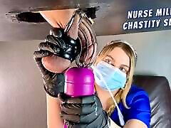Nurse Milks Chastity Slave&039;s Big Cum Load With Vibe Wand Nurse Milks Chastity Slave&039;s Big Cum Load With Vibe Wand