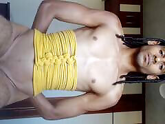 Rope corset tutorial. How to make a simple corset out of rope. Shibari self tie. bondage