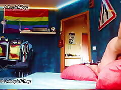 Bareback Fucking My Extremely Vocal Boyfriend Massive Uncut Cock