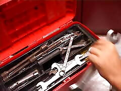 Mobile Plumber Needs to Fix Leaky Bibcock on the Kitchen and Satisfy Lusty Mature Woman