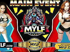 Concept: lesbian boss and milf Milfs