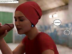 10 AM - Chapter 4 - Finally Yasmin fucked by an unknown Dick