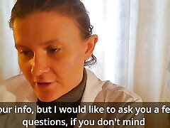 Young russian doctor gave me a blowjob at the appointment! ASMR POV