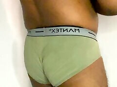 Kerala hardcore latina baby hot Underwear and Juicy Cock with White Sarong