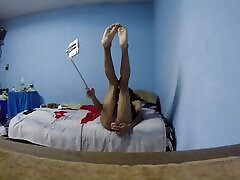 Joselynne Crossdresser In Heels And Stockings Sex With Buttplug And Dildo Second Part