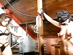 Hard slave girl with her lezdom lady