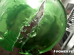 POWER FETISH - gay sex with doll EXTREME meggan ggw in Slime Bath with Lydia Black hasband and wife romance Brittany Bardot