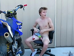 Dirtbike Jerk Off Video
