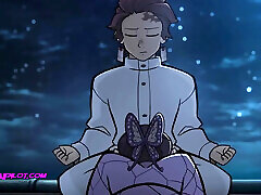 Distracting Him For The Blowjob of His Life - TOP Animation