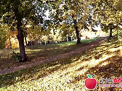 Naughty in Public: Guy Fucks 2 Milfs In The Middle Of The City