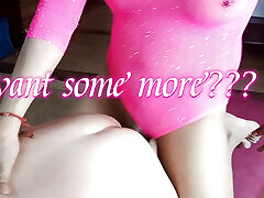 One hot pegging for submissive stepdaddy!