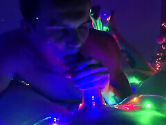 Hardcore Fucking with a Slave, Dominator Daddy Fucks and Cums in the Mouth and Ass of Twinks