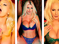 Sexy Kinky Blonde Brittany Andrews Rubs Her Tits And Twat!